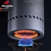 1.5L Heat Exchanger Pot Camping Pot Portable Outdoor Picnic Cooking Cookware