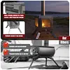 [US Local Warehouse] 2 Pack Shade Sail Poles 10FT Outdoor Sun Shade Poles 2.10in Diameter Heavy Duty Metal Post for Deck Patio Outside Backyard