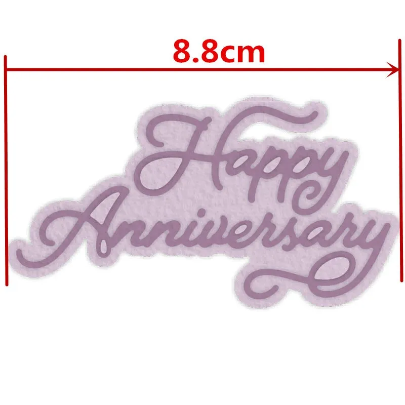 Warm Phrases Greetings Metal Cutting Dies Best Wishes Phrases Die Cuts For DIY Card Making New 2019 Embossed Crafts Cards