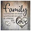Letter-11CT Stamped Cross Stitch Kit(40*40cm)