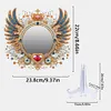 Angel Wing Acrylic Diamond Painting Mirror Kit for Bedroom Dressing Table
