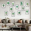 12pcs Plants DIY Mini Square Diamond Painting Set 14x18cm