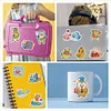43 PCS DIY Diamond Painting Sticker Gem Sticker Crafts Kits (Dolphin Duck Pig)