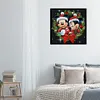 Xmas Mouse Wreath-Full Round Diamond Painting 30*30cm