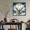 Diamond Painting -DIY Round Drill Firefighters and the Twin Towers(40*40CM)