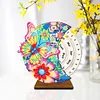 (US Local)Diamond Painting Calendar Ornaments Wooden Rotating Calendar Desk Decor Kit