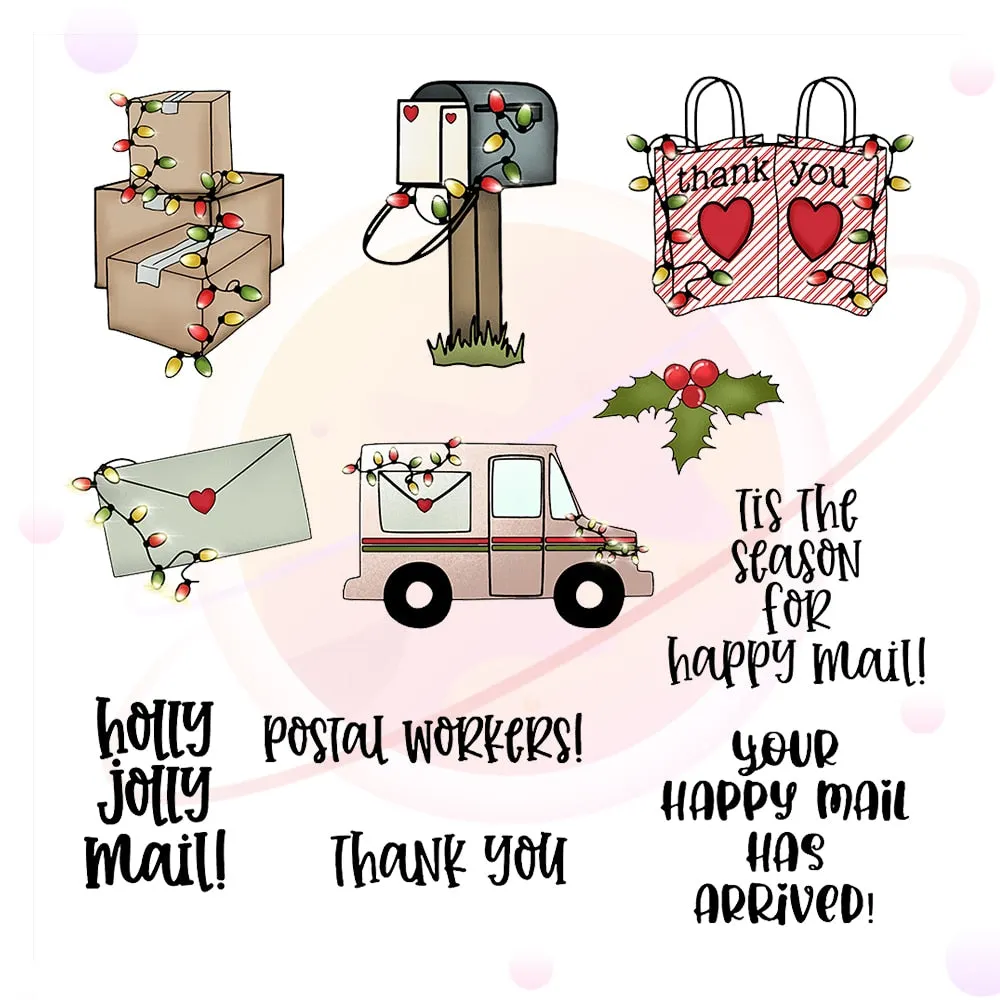 New Postman Love Lock Metal Cutting Dies and Stamp Template for DIY Scrapbooking Photo Album Craft Paper Card Making Decorative