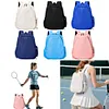 Women Nylon Racket Backpack Waterproof Tennis Badminton Bag & Shoe Compartment