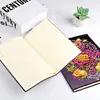 (US Local)50-Page A5 Flower Diamond Painting Notebook for Adult Holiday Birthday Gift