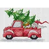 Christmas Eve -14CT Counted Cross Stitch Kit(29*20cm)