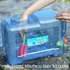 8L Water Container No Leakage Portable Camping Water Jug with Spigot Water Tank