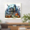 Diamond Painting-DIY Full Round Drill Halloween Horror Nights(40*40 CM)