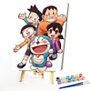【Limited Stock Sale】Doraemon-Paint by Numbers Acrylic Painting 40*50CM
