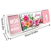 DIY Calendar Diamond Painting Calendar Kit Diamond Art Paper Desk Calendar Kit