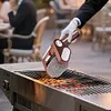 BBQ Grill Cleaner 350 Rpm Electric Grill Cleaner Bristle-Free for Outdoor Grills