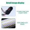 12V LED Fishing Trap Light IP68 Waterproof Lure Fish Finder Lamp for Prawns Kril