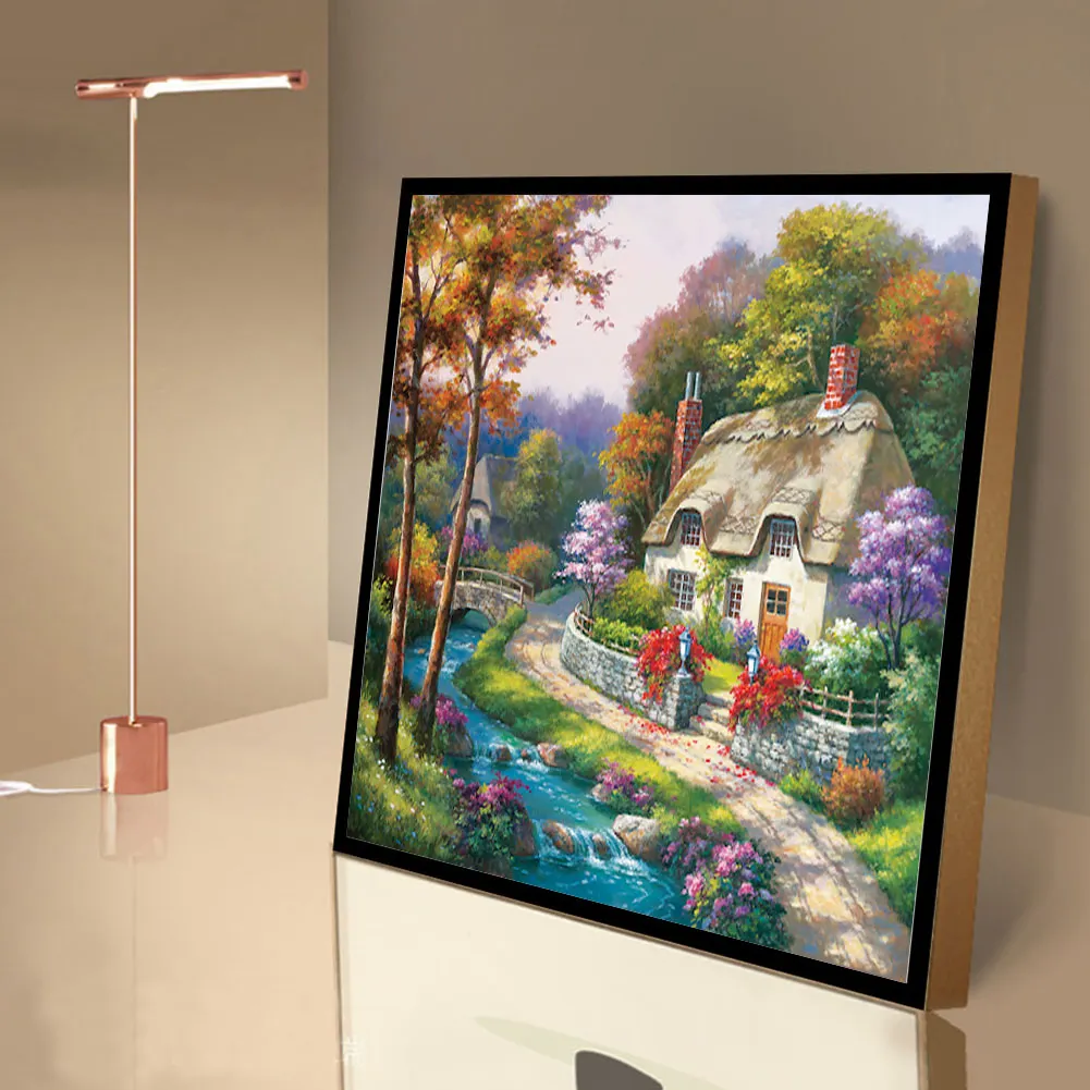 Diamond Painting - Full Round Drill - House(30*30cm)