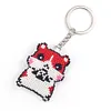 Hamster - Counted Bead Embroidery - Keychain