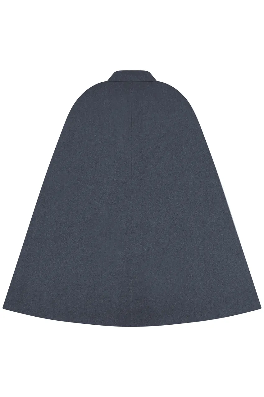   Luftwaffe German General / Officer Blue Grey Wool Cape German-Uniform
