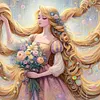 Diamond Painting-DIY Full Round Drill Princess