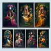 Flower Girl-Paint by Numbers Acrylic Painting 40*60cm