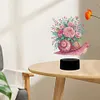 Flower Snail Diamond Painting Night Light 5D DIY Diamond Art Lamp Home Decor