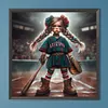 Peinture au diamant de perceuse ronde de baseball-40*40cm