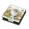 Cat Diamond Painting Memo Pad Holder with 160 Sheets of Paper for DIY Art Craft