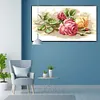 Rose - 9CT Partial Beaded Cross Stitch Kit(56x31cm)