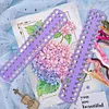 3pcs Cross Stitch Row Line Board PC 37-Hole Winding Board for DIY Sewing Storage