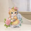 (US Local)Shaking Head Acrylic Special Shape Diamond Painting Ornament for Decor