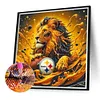 Diamond Painting-DIY Full Round Drill Pittsburgh Steelers Lions(40*40 CM)