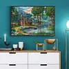 Diamond Painting -DIY Full Square Drill Forest Cabin