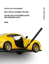 1:42 Ford Mustang GT Car Model Toy Refittable Version Zinc Alloy Material Assembly Kit