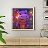 Hippo-Full Round Diamond Painting