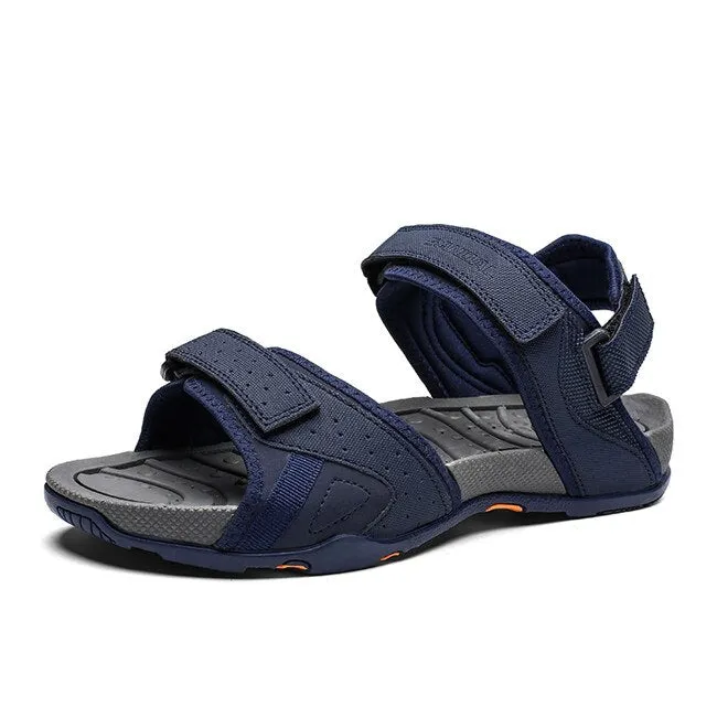 MIXIDELAI High Quality Summer Men Sandals Non-Slip Soft Comfortable Outdoor Men Shoes New Fashion Men Casual Shoes Size 39~46