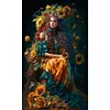 Flower Girl-Paint by Numbers Acrylic Painting    40*60cm
