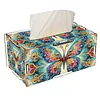 DIY Diamond Tissue Box Wooden 5D Diamond Painting Tissue Holder for Home Decor