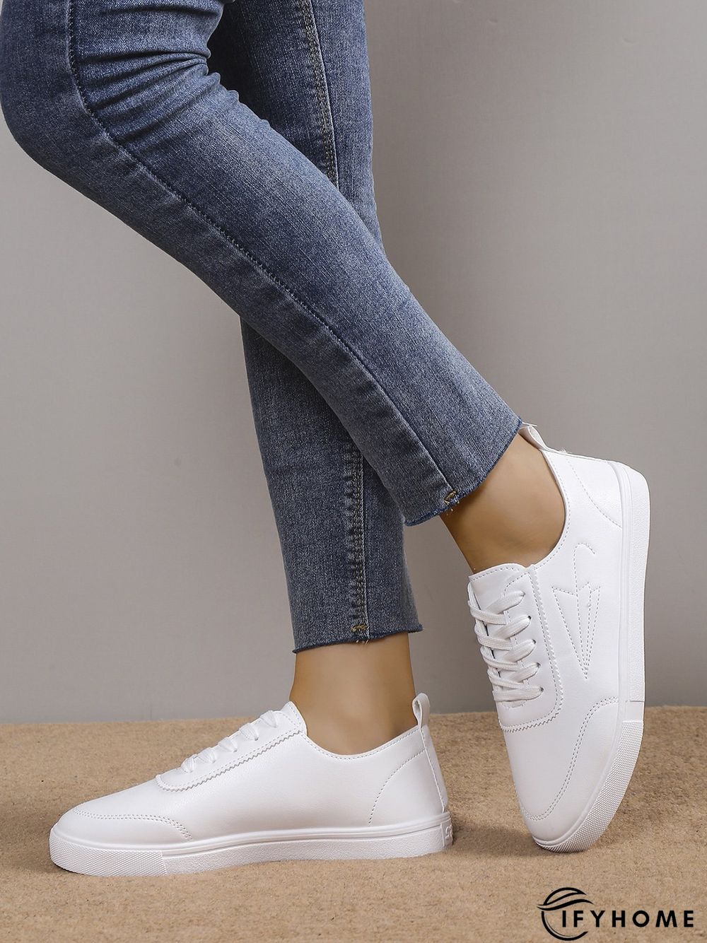 Women's Lace-up Front Flat Shoes | IFYHOME
