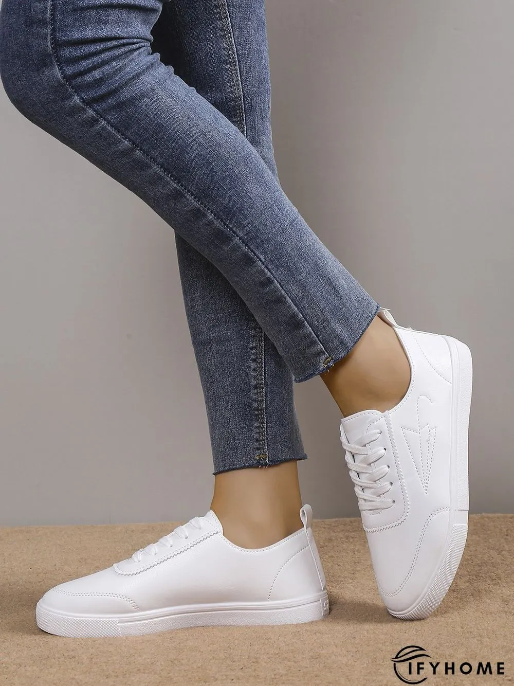 Women's Lace-up Front Flat Shoes | IFYHOME