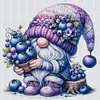 Blueberry Gnome - 11CT Stamped Cross Stitch - 45*45cm