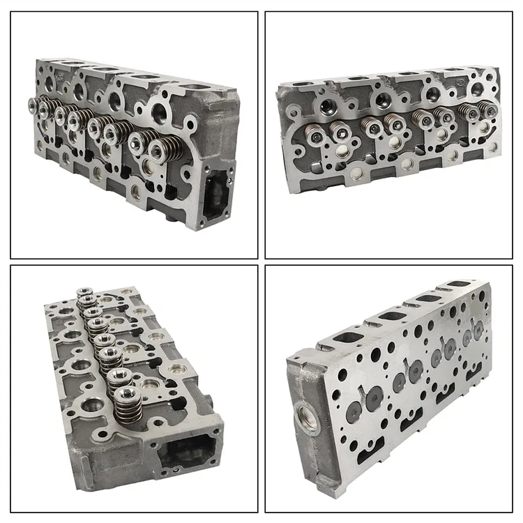 SEBLAFF Complete Cylinder Head V1902 Replacement for Tractor Excavator Engine