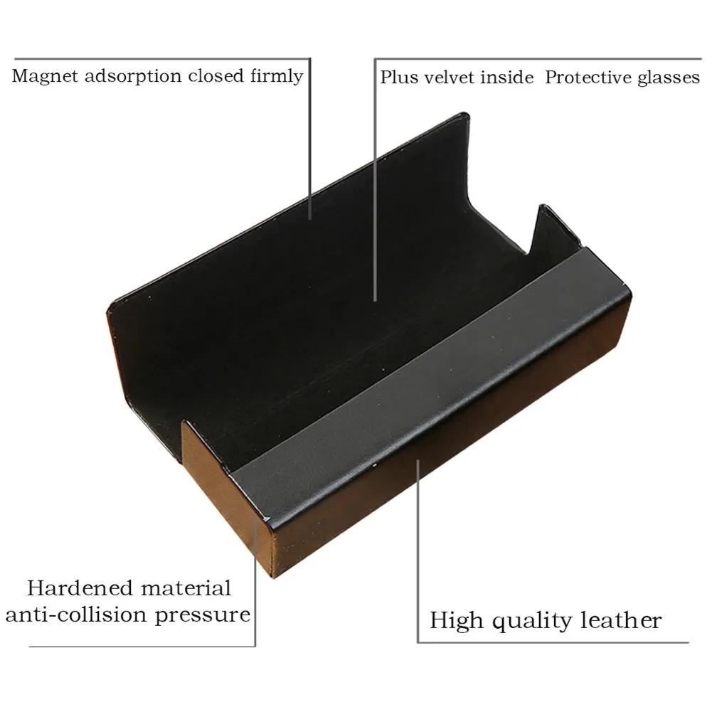 DIY Diamond Painting Eye Glasses Case Travel Leather Sunglasses Storage Box