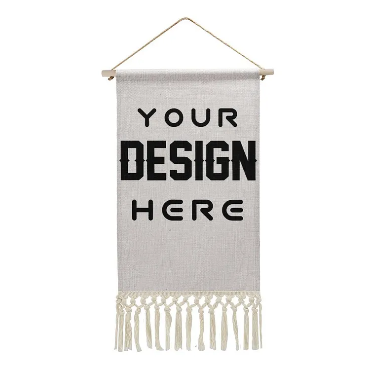 Personalized Design  Wall Decor Cotton And Linen Hanging Posters Full Print