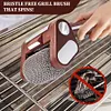 BBQ Grill Cleaner 350 Rpm Electric Grill Cleaner Bristle-Free for Outdoor Grills