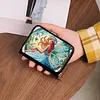 2pcs Animal Pattern Diamond Painting Fashion Card Holder Compact Coin Purse