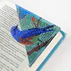 4pcs DIY Rhinestones Mosaic Diamond Painting Corner Bookmark Kit