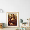 Mona Lisa - 11CT Stamped Cross Stitch - 40*50cm
