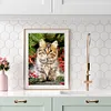 Diamond Painting -DIY Round Drill Cute Cat