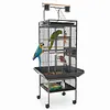 [US Local Warehouse] 60 Inch Large Bird Cage with Play Top and Rolling Stand Metal Parakeet Cage
